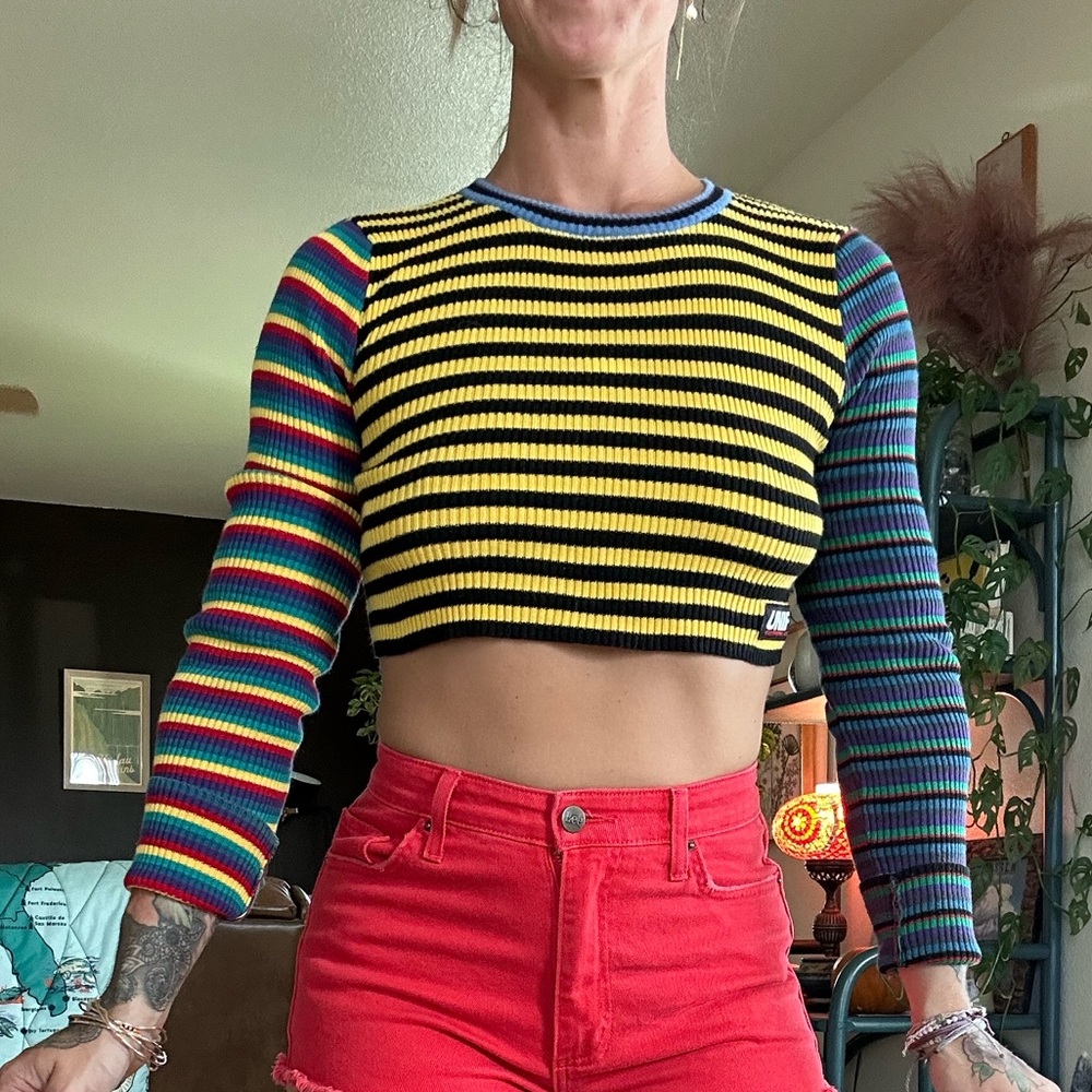 Cropped UNIF sweater